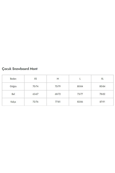 Quiksilver EQBTJ03157 - Mission Solid Çocuk Snowboard Su Geçirmez Kayak Montu - Resim 8