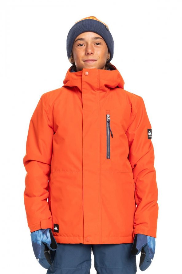 Quiksilver EQBTJ03157 - Mission Solid Çocuk Snowboard Su Geçirmez Kayak Montu