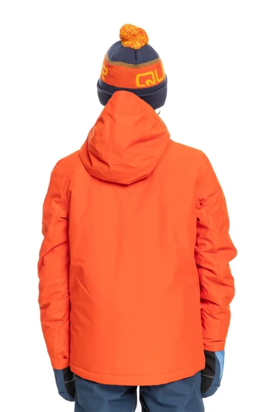 Quiksilver EQBTJ03157 - Mission Solid Çocuk Snowboard Su Geçirmez Kayak Montu - Resim 6