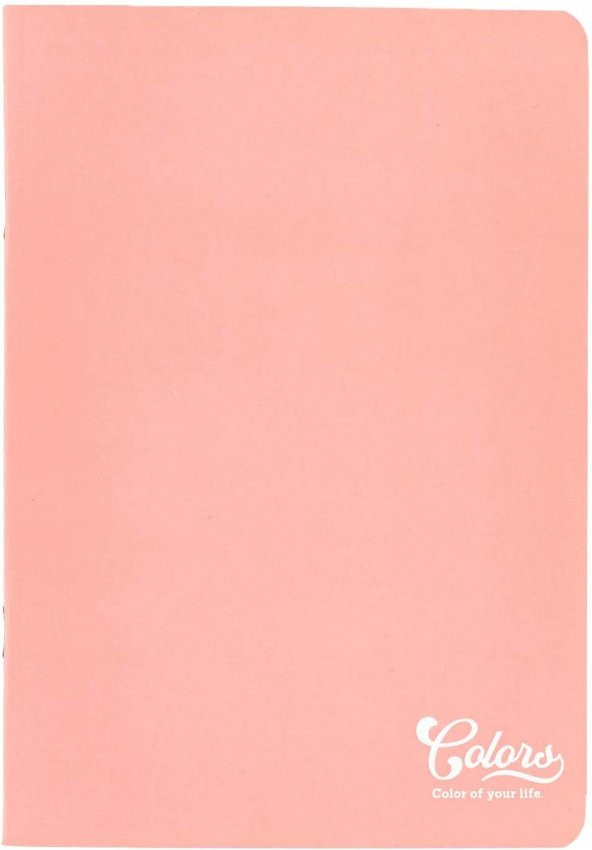 Colors A5 60 Yaprak Kareli Defter, Pembe - 1