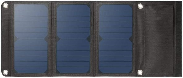 JUO 21W 3 Panelli Güneş Enerjili Katlanabilir Solar Şarj Cihazı