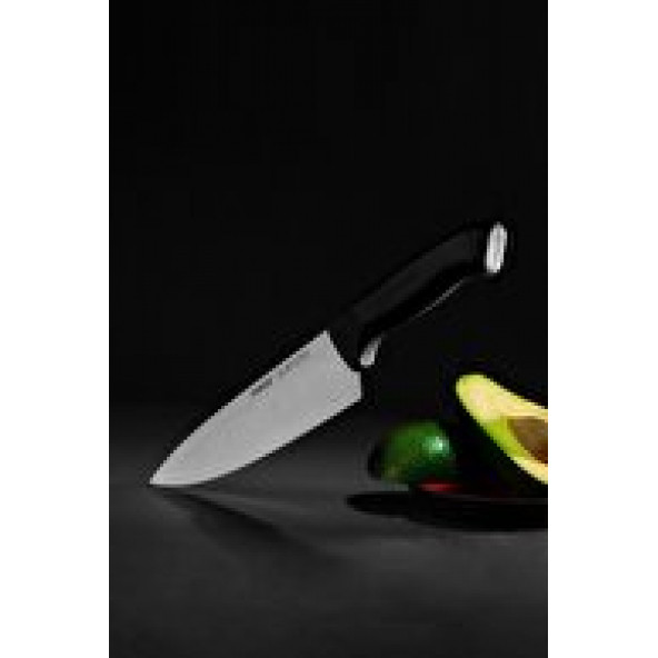 Pirge Ecco Şef Bıçağı 21 Cm Siyah- - 2