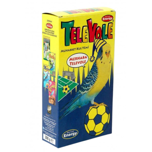 TELEVOLE MUHABBET KUŞU YEMİ FB 300 gr