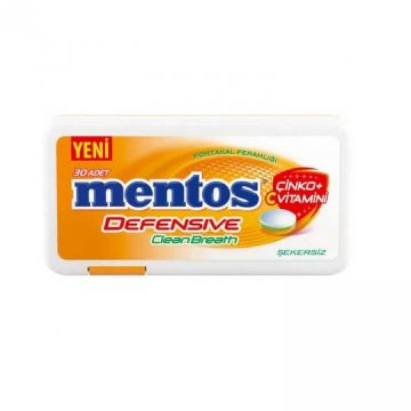 Mentos Clean Breath Defensive Şeker 21 Gr - 1