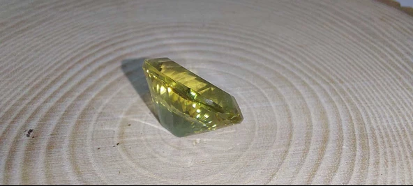 Sitrin Taşı Faset Kesim (yüzük, kolye ucu vb yapımına uygun) (Ortalama 13 karat) - 2