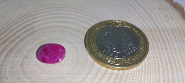 Yakut Taşı Faset Kesim (yüzük, kolye ucu vb yapımına uygun) (Ortalama 3,5 karat) - 2