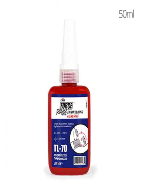 EMS FORCE TL-70 SÖKÜLMEZ SAPLAMA TUTUCU 50 ML - 1