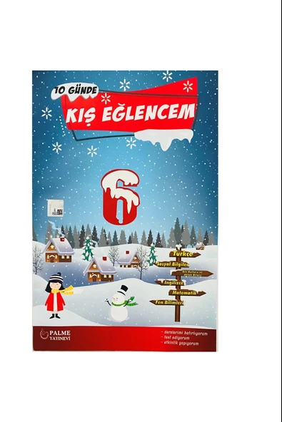 Palme Yayınları 6. Sınıf Tüm Dersler 10 Günde Kış Eğlencem