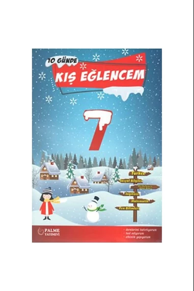 Palme Yayınları 7. Sınıf Tüm Dersler 10 Günde Kış Eğlencem