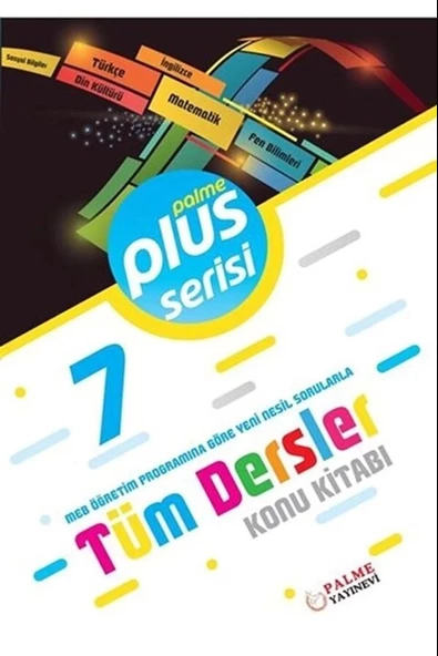 Palme 7. Sınıf Plus Tüm Dersler Konu Kitabı