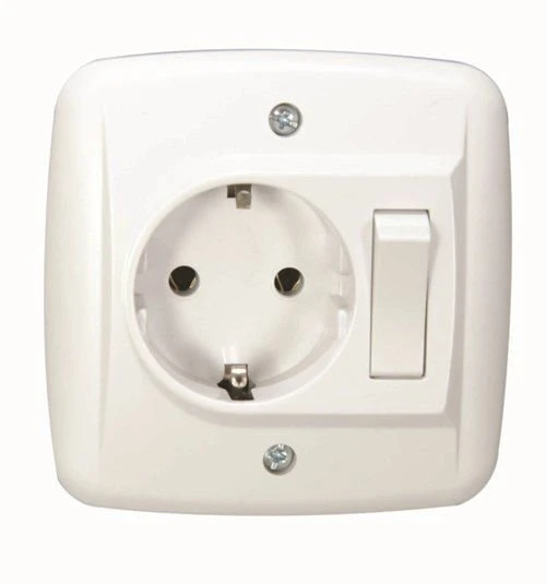 Depa 81302 Sıva Altı Anahtarlı Priz - 1