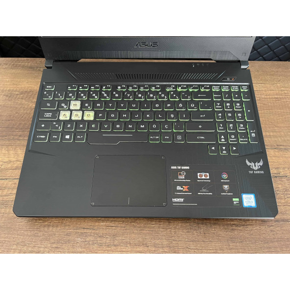 Asus TUF FX505GT-BQ008T İKİNCİ EL Intel Core i5 9300H 8GB 256GB SSD GTX1650 15.6" FHD W10 - 3