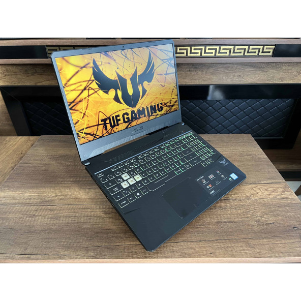 Asus TUF FX505GT-BQ008T İKİNCİ EL Intel Core i5 9300H 8GB 256GB SSD GTX1650 15.6" FHD W10 - 8