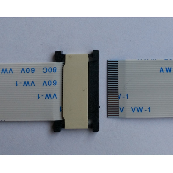 Flex kablo ekleme uzatma adaptörü Ffc konnektörü Uzatma soketi 0.5 adımlı  30 pin 30-30 - Resim 2