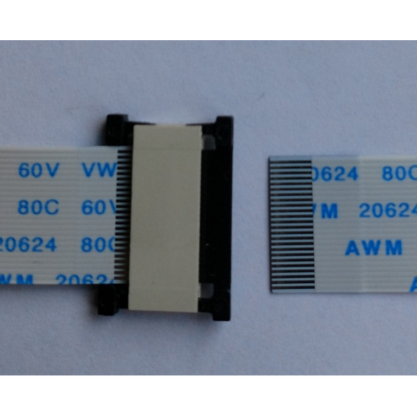 Flex kablo ekleme uzatma adaptörü Ffc konnektörü Uzatma soketi 0.5 mm adımlı 24 pin 24-24 - Resim 2