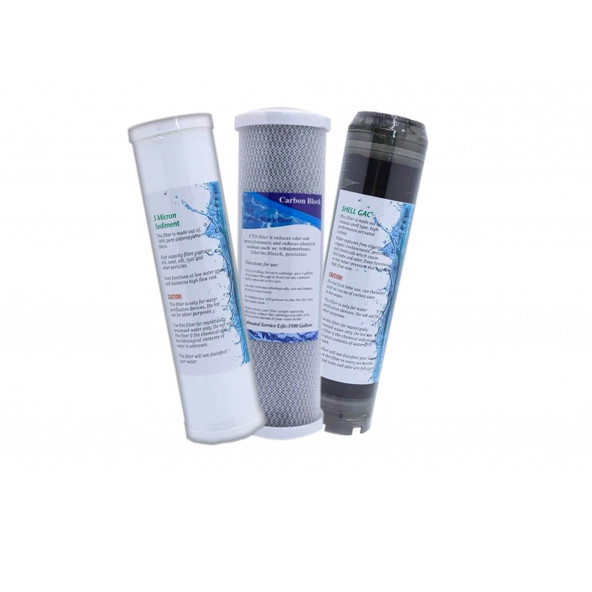 İHLAS Aura Cebilon Compact Su Arıtma 5'li Lüx 10" Filtre Seti 80GPD LG Membranlı - 2