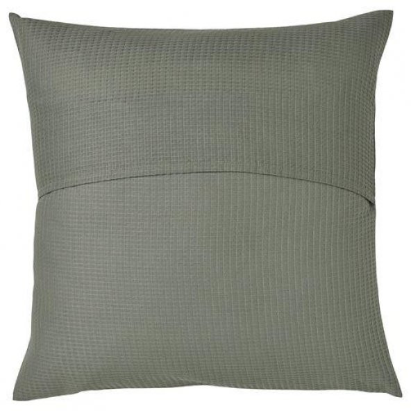 Kırlent Kılıfı, Haki Renk MeridyenDukkan 50x50 Cm Ev Tekstil Ürünleri 1 Adet - 4