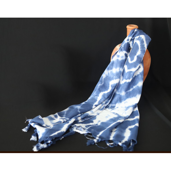 Batik Fular - Mavi