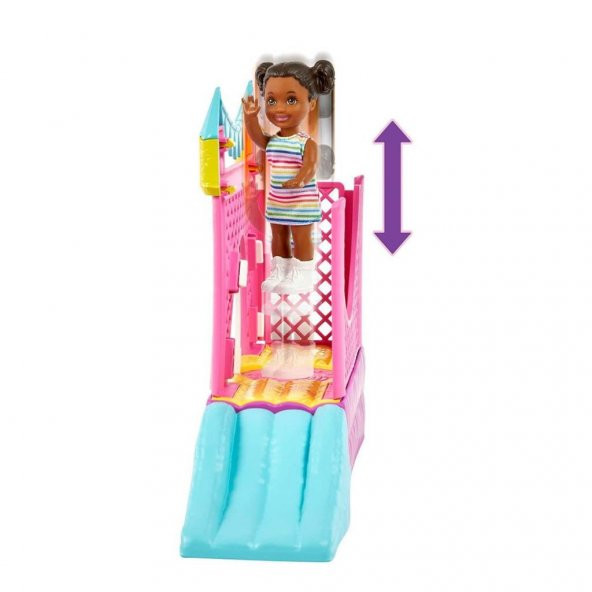Hhb67 Barbie Bebek Bakıcısı Skipper Oyun Evi Seti - 8