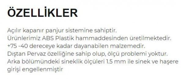 35*55 PLASTİK MENFEZ - 4
