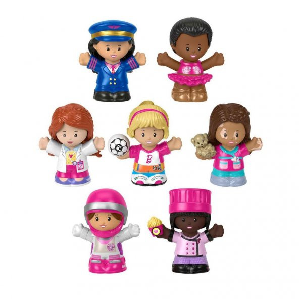 HCF58 Little People Barbie Figürleri - 2