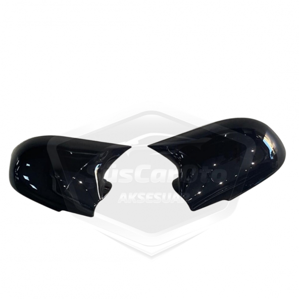 Hyundai Accent Admire 2000-2006 Batman Yarasa Ayna Kapağı Piano Black ABS Plastik - 2
