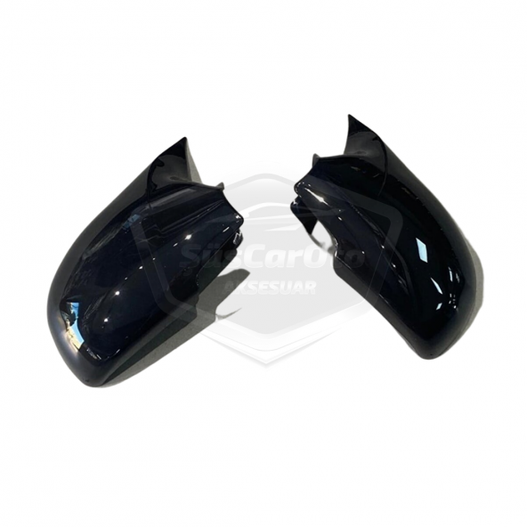 Hyundai Accent Admire 2000-2006 Batman Yarasa Ayna Kapağı Piano Black ABS Plastik - 5