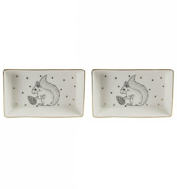 Porland Forest Kahvaltı&meze Tabağı 11cm 4lü 04LFH000445