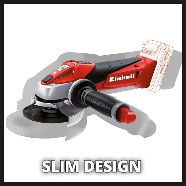 Einhell TE-AG 18/115 Li Solo Avuç Taşlama 18V - Aküsüz - 2