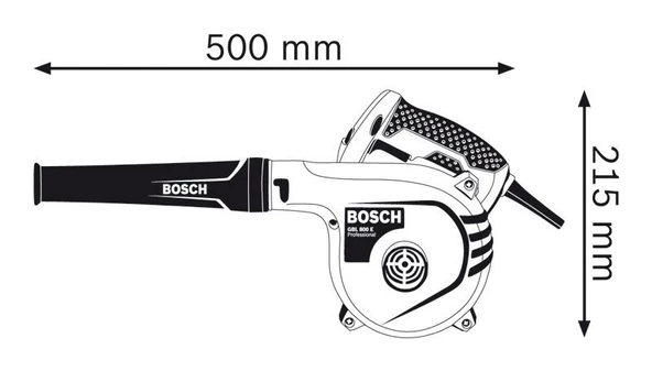 Bosch Professional GBL 800E CE Üfleyici - 2