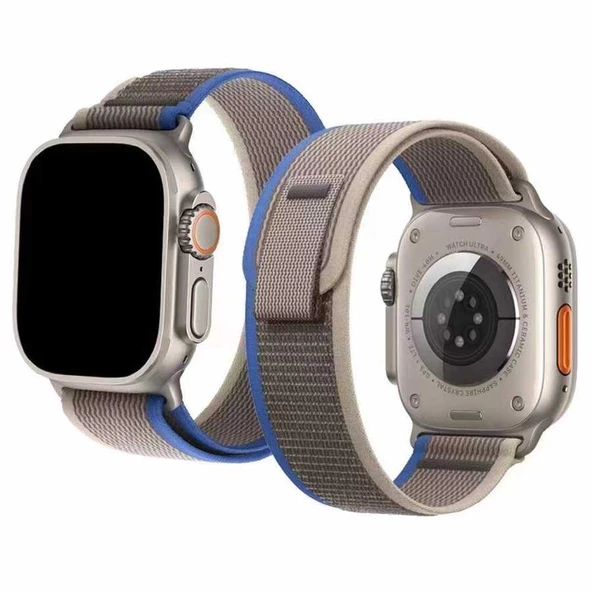 Apple Watch 42mm Zore KRD-77 Hasır Kordon