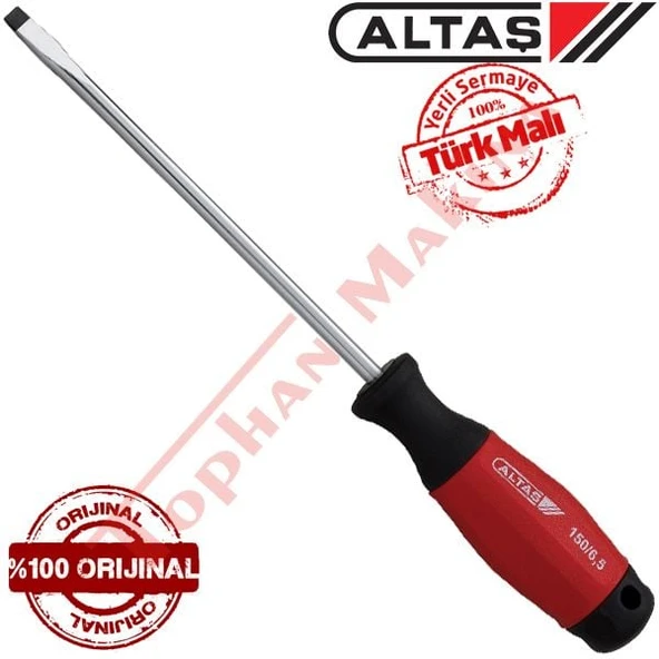 Altaş 200 Düz Tornavida 6.5x200mm