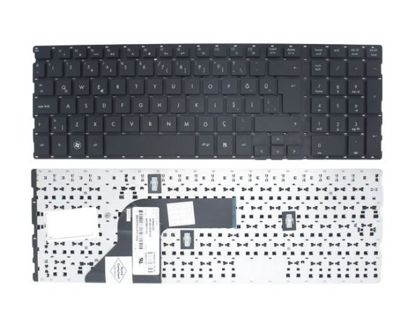 Hp ProBook 4510s, 4515s, 4710s Notebook Klavyesi (Siyah TR) - 2