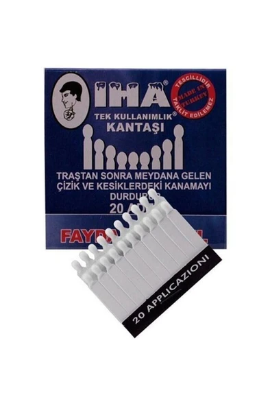 İHA Kan Taşı Tek Kullanımlık 24*20 Adet - 2