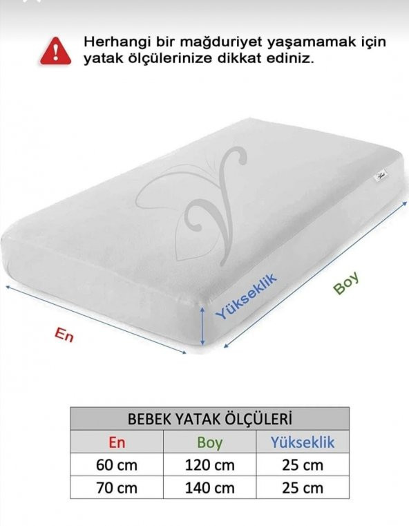 BEBEKÇOÇUK AlezMikroFullKenarFittedSuSıvıGeçirmezAleziYatakKoruyucuAlez70X140CMPamukluBeyazTerletmez - 7