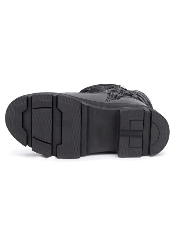 MİNİCAN KIZ ÇOCUĞU KAYMAZ ORTOPEDİK TABAN FERMUARLI İÇİ TERMAL KÜRKLÜ SU GEÇİRMEZ KAR BOTU - 7