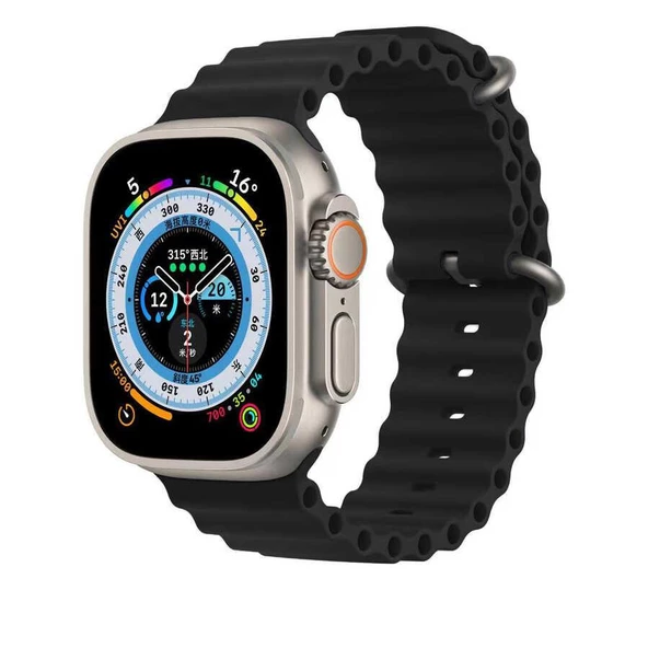 Apple Watch 44mm Zore KRD-75 Silikon Kordon