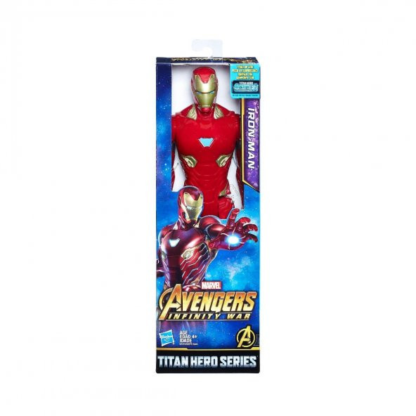 Orjinal Avengers Infinity War Titan Hero Iron Man Figür Orjinal İron Man Figür 30cm E1410 E0570