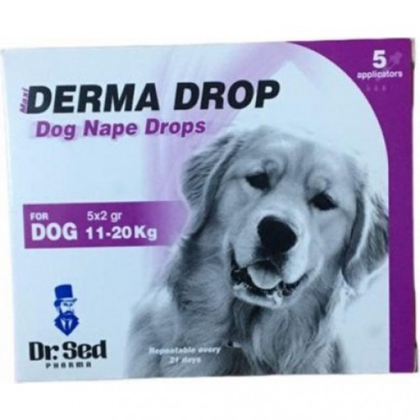 34akvaryum.Dr. Sed Derma Drop Köpek Ense Damlası 11-20 kg
