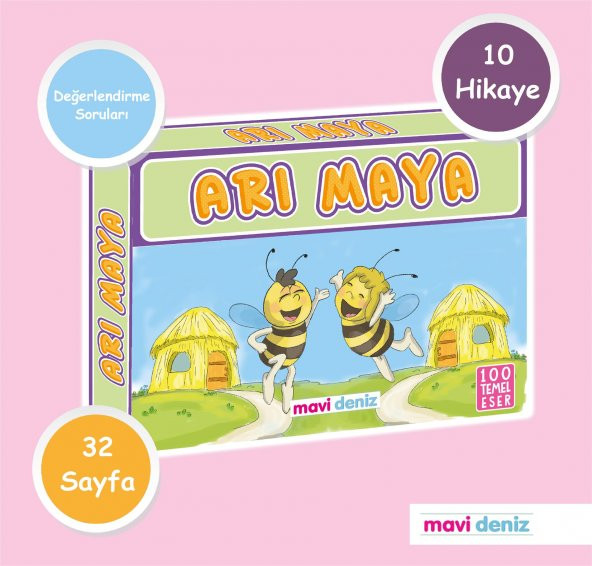 Mavi Deniz 2. Sınıf Arı Maya Hikate Seti 10 Kitap 2023