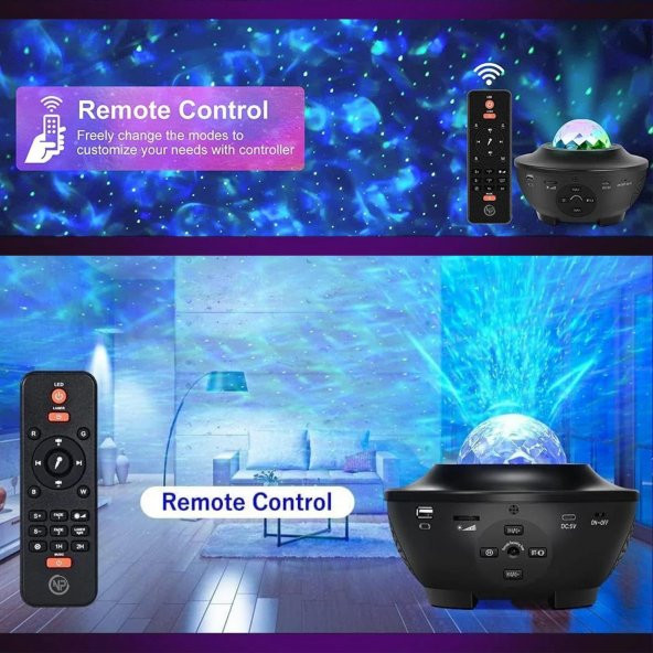 NPO Zenon Smart Starry Projektör Uyumlu Orjinal Uzaktan Kumanda - 3