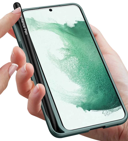 Galaxy S22 Plus Kılıf Zore Kalemli Kıpta Kılıf - 9
