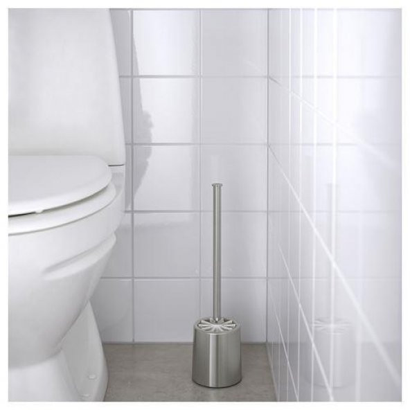 Doğrudan Duvara Monte Tuvalet Fırçası MeridyenDukkan Paslanmaz Çelik 40 Cm Banyo Aksesuarları - 2