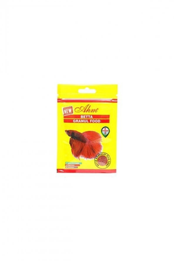 Betta Granulat Zarf Betta Balığı Yemi 15 gr