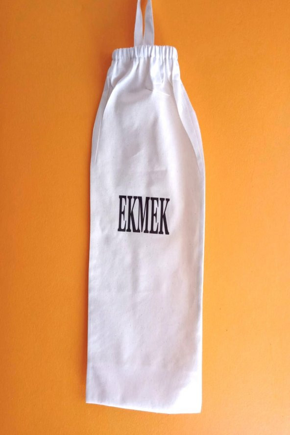 Ekmek Baskılı 50x20 cm Keten Kumaş Ekmeklik & Ekmek Torbası