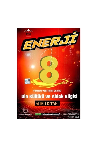 Palme Yayıncılık 8.sınıf Enerji Din Kültürü Soru Kitabı