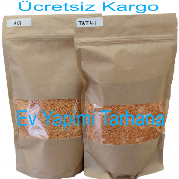 TARHANA Uşak Ev Tarhana 2 kg Acı Tatlı -yeni mahsul 2024-