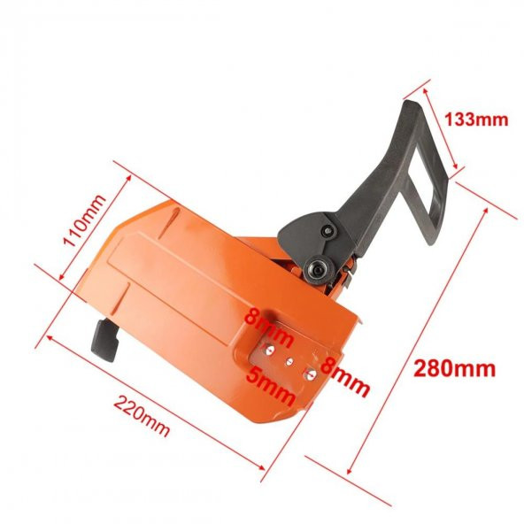 Husqvarna 61-268-272 Frenli Yan Kapak - 2