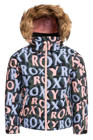 Roxy Jet Ski Se J03142-  Çocuk Snowboard Su Geçirmez Kayak Montu ürün görseli 1