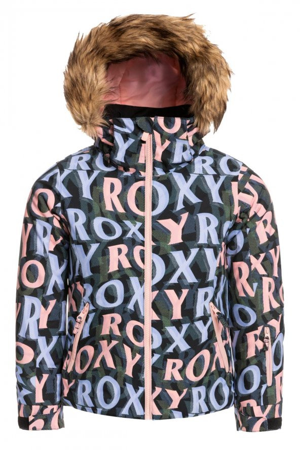 Roxy Jet Ski Se J03142-  Çocuk Snowboard Su Geçirmez Kayak Montu - 2